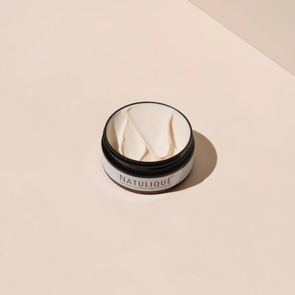 Natulique Extreme Hold Hairwax 75 ml - textuur close-up, van bovenaf