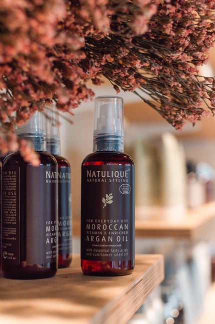 Natulique product - in salon-setting