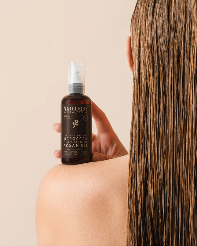 Natulique product - op de schouder