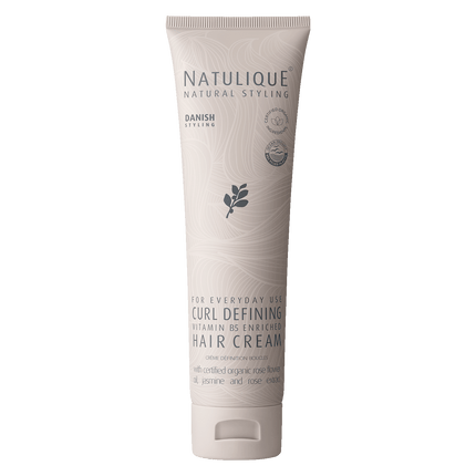 Natulique Curl Defining Hair Cream 150 ml verpakking voorkant