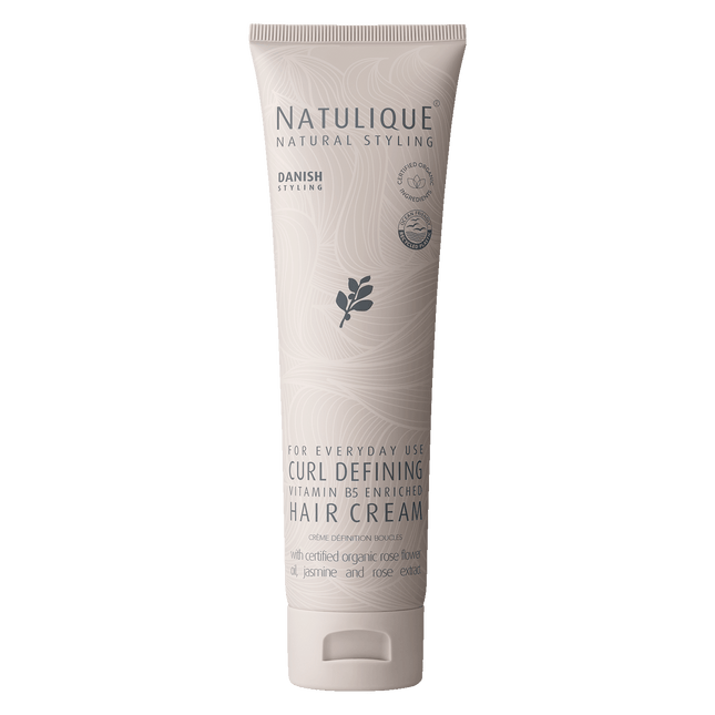 Natulique Curl Defining Hair Cream 150 ml verpakking voorkant