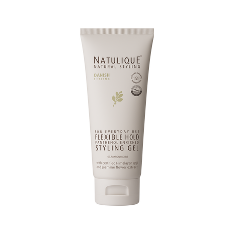 Natulique Flexible Hold Styling Gel 100 ml verpakking voorkant