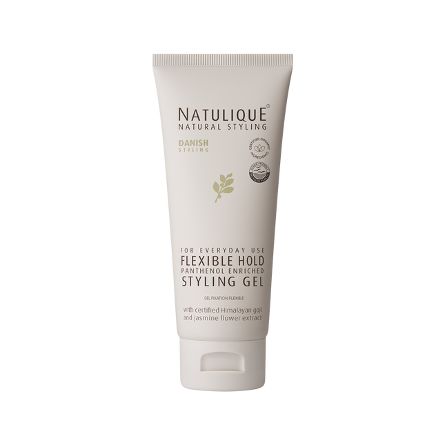 Natulique Flexible Hold Styling Gel 100 ml verpakking voorkant