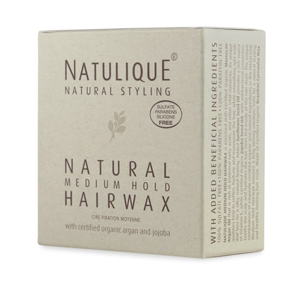 Natulique Medium Hold Hairwax 75 ml - verpakking