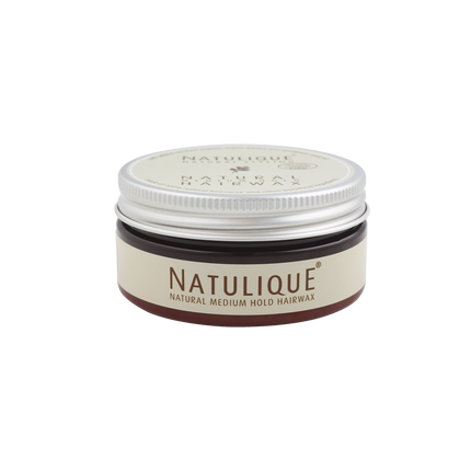 Natulique Medium Hold Hairwax 75 ml verpakking voorkant
