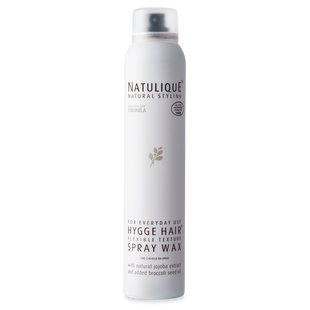 Natulique Hygge Hair Spray Wax verpakking voorkant