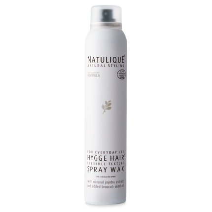 Natulique Hygge Hair Spray Wax verpakking voorkant