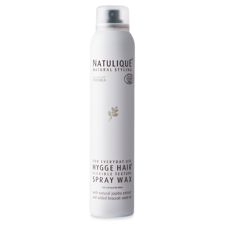 Natulique Hygge Hair Spray Wax verpakking voorkant