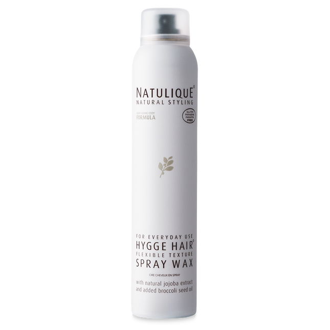 Natulique Hygge Hair Spray Wax verpakking voorkant
