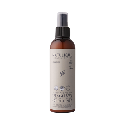 Natulique Spray & Leave-In Conditioner verpakking voorkant