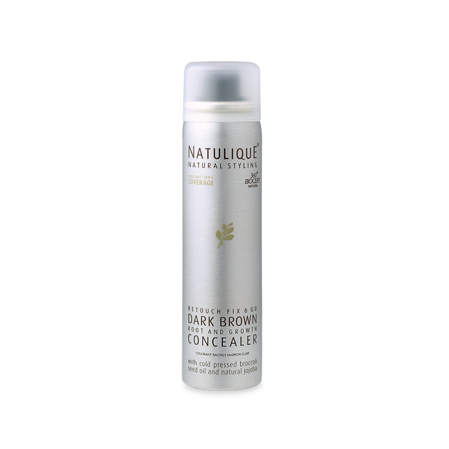 Natulique Dark Brown Root Concealer verpakking voorkant
