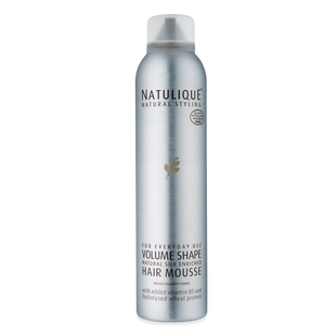 Natulique Volume Shape Hair Mousse 250 ml verpakking voorkant