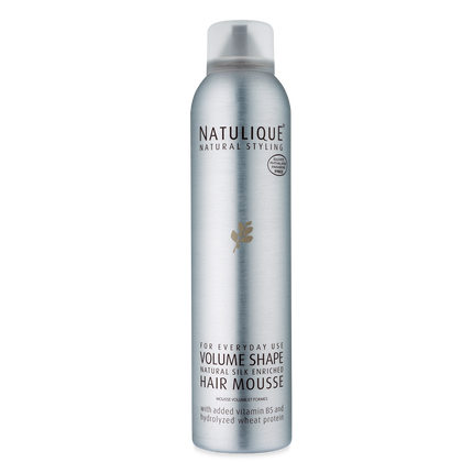 Natulique Volume Shape Hair Mousse 250 ml verpakking voorkant